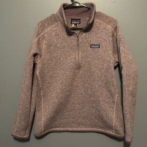 Large Purple Patagonia Quarter Zip
